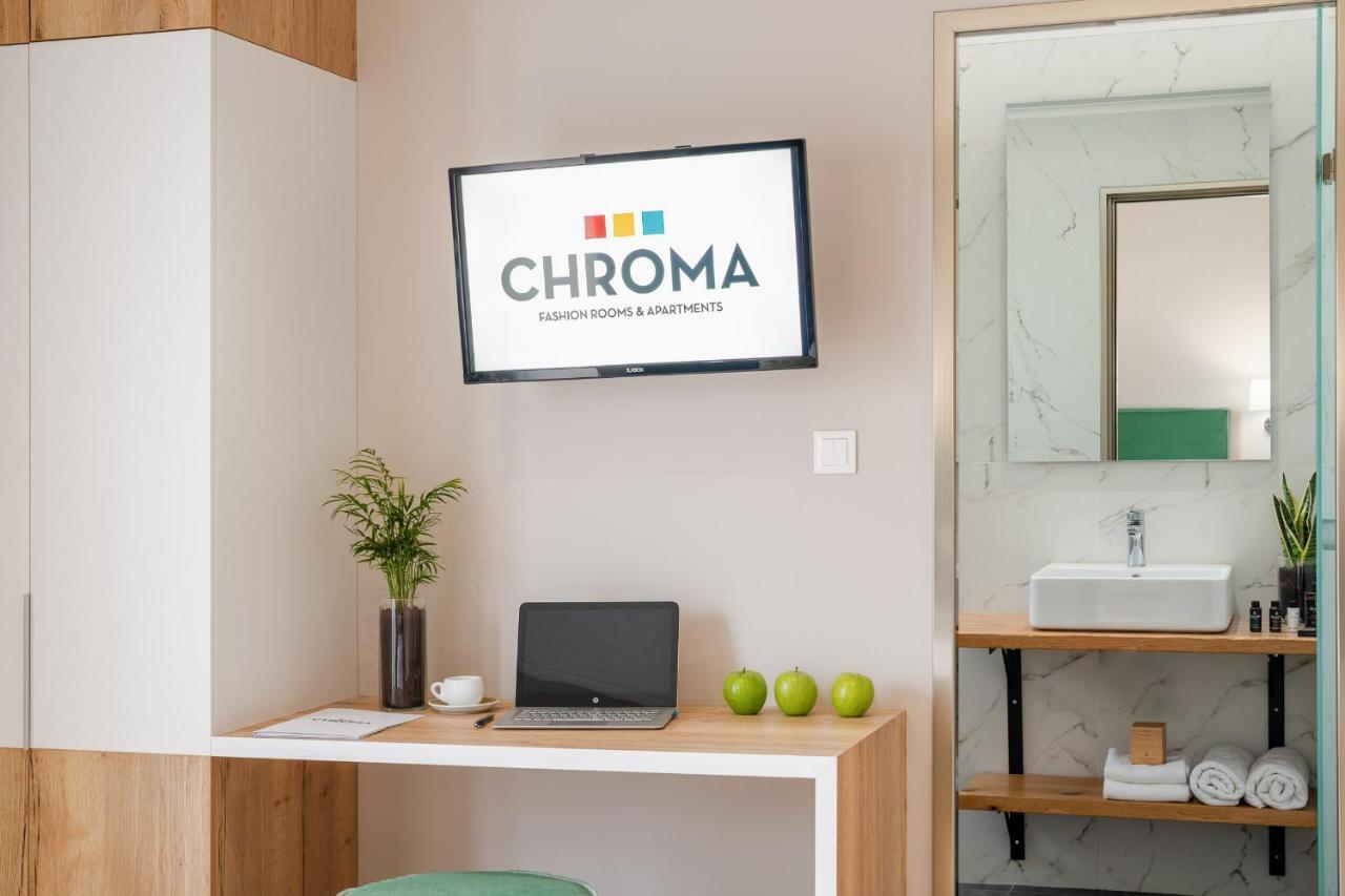 Chroma Fashion Rooms & Apartments Atenas Exterior foto
